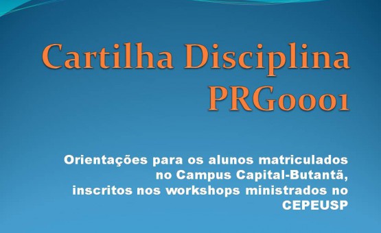 Cartilha Disciplina Capa