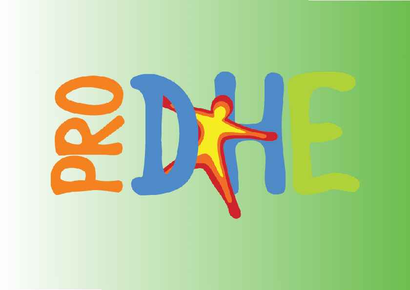 Logo Prodhe com fundo verde